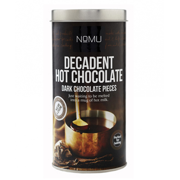 Bucati de ciocolata neagra pentru ciocolata calda (Decadent Hot Chocolate)